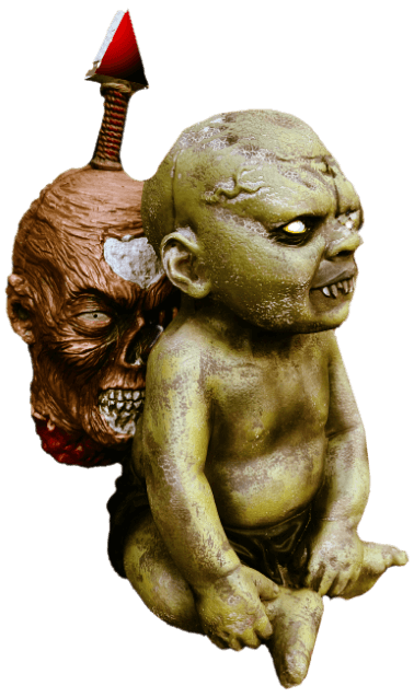 Creepy baby My Haunted Forest