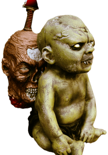 Creepy baby My Haunted Forest